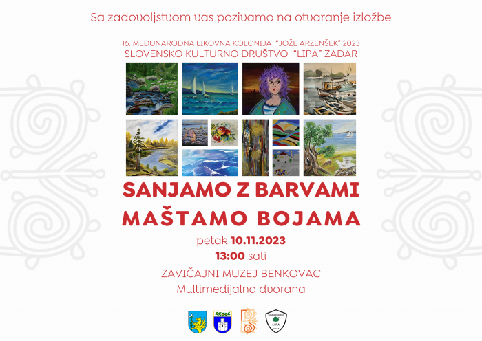 Izložba "Sanjamo z barvami - Maštamo bojama"